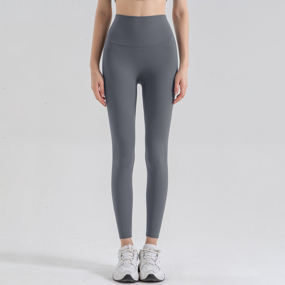 Leggings High Waist  Grises